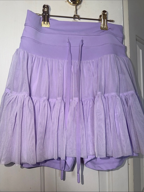 POPFLEX Dresses & Skirts - Lavender Tiered Tulle Skirt with Drawstring Waist